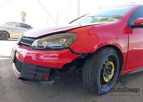 2012 Volkswagen Gti 4-Door из США, поврежденный, VIN WVWGV7AJ4CW257955